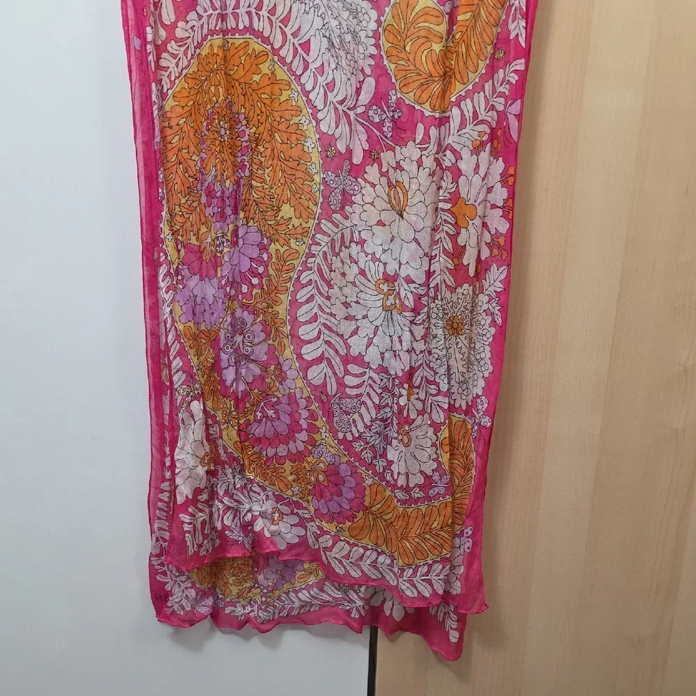 Vera Pink and Orange Scarf, 20